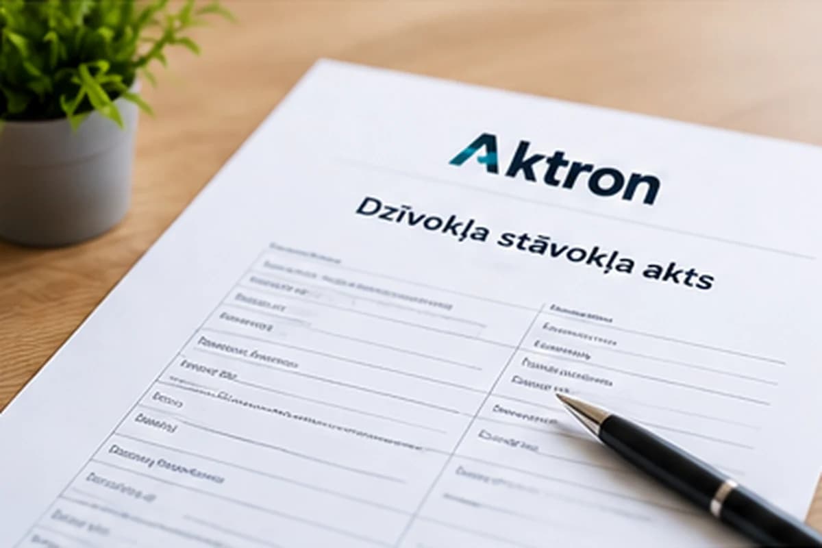 Dzīvokļa stāvokļa dokumentēšana pieņemšanas–nodošanas aktā